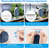 2 0.2-0.7 Inch fishkeeper Magnetic Aquarium Glass Cleaner, Fish Tank Algae Scraper Cleaner Tools with Detachable Blades