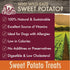 Sweet Potato Treats for Dogs, 12 oz, Low Calorie, Low Fat Alternative to Traditional Dog Biscuits