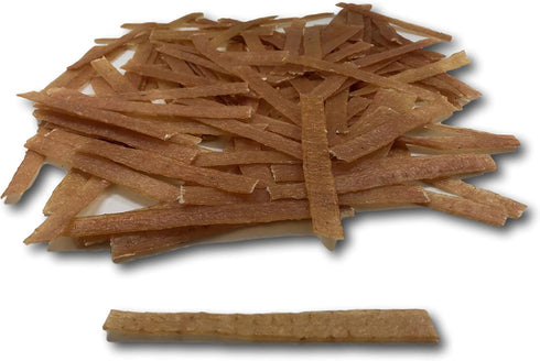 Top Dog Chews Flat Turkey Tendons for Dogs, 1LB (16 OZ), Made in The USA, 100% Natural Chew Treats