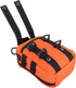 LINE2design First Aid (Ifak) Pouch, EMS Bag for Tactical EDC Rescue Utility Gear, Includes USA Patch - Orange
