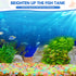 300PC Glowing Rocks for Aquarium Decoration, Glow in The Dark Pebbles