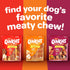40 Count Hartz Oinkies Smoked Twists with Naturally Smoked Pork Rawhide-Free Dog Treats, Highly Digestible Long Lasting