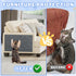 23.6x15.8 Cat Wall Scratcher Mat with Nano Tape,Anti Cats Scratch Furniture Couch Carpet Corner Protector for Indoor,Trimmable Cat Scratching Pad Board Sofa Replacement