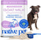 Native Pet Goat Milk Powder - Dog Food Topper for Active Dogs