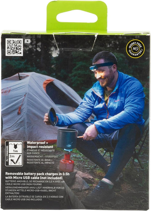 Nite Ize Radiant RH2 PowerSwitch Rechargeable Headlamp, Waterproof & Impact-Resistant Light for Camping & Hiking