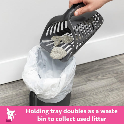 Kitty City Corrugate Cat Scratch Pad, Non-Stick Litter Scoop, Cat Litter Box Kit, CM-10161