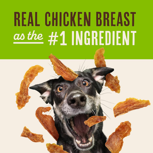 100% 30 oz. Waggin' Train Chicken Jerky Dog Treats, Made with Real Chicken Breasts, Only Two All-Natural Ingredients