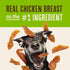 100% 30 oz. Waggin' Train Chicken Jerky Dog Treats, Made with Real Chicken Breasts, Only Two All-Natural Ingredients