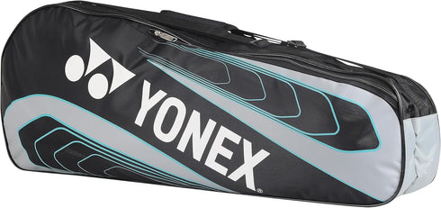 YONEX Badminton Kitbag BT5, 2 Zipper Compartments for Storage of 3 Rackets and Clothes