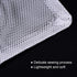 PATIKIL 4 Pack Aquarium Filter Media Bags 10x10cm, White Mesh Bags with Zipper for Fish Tank