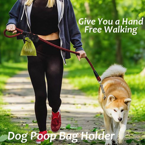 Dog Poop Bag Holder Dogs Waste Bag Carrier Pet Poop Bags Holders for Doggie Waste Bags Dispensers, Clip Carrier