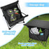 Foldable Small Folding Table, Portable with High-Capacity Storage for Outdoor Camping, BBQ, Picnics, Cooking