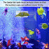 6 Pcs Acrylic Tube Tunnel for Betta Fish, Hollow Cave with Leaf Pad for Aquarium Decor