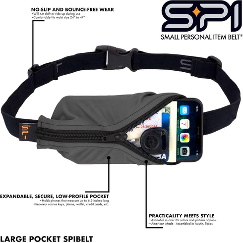 Pack, Pack, SPIbelt Running Belt Original for Women Men, Phone Holder for Running, Running Fanny Holder for Phone