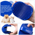 Dog Bath Brush - ROPO Rubber Massage Pet Shampoo Brush for Grooming, Removing Shedding Fur, Suitable for Dogs and Cats