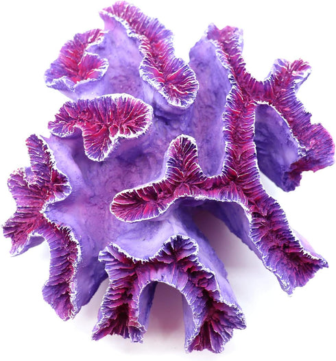 Aquarium Coral Ornaments Decor, Fish Tank Plants Decoration for Aquarium Landscape, Purple