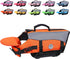 VIVAGLORY Front Float Dog Life Vest, Dog Jacket for Swimming & Boating, Ripstop & Buoyancy for Puppy, XXS, Bright Orange