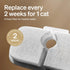 8 Packs WF106/WF116/WF105/WF115/WF005/WF305, 4 Set PETLIBRO Cat Water Fountain Filter Replacement, Pet Fountain Filter