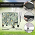 Xumfabuy 80 Rolling Cooler Cart Cover Dollar Print Ice Chest Cover Fits Most Outdoor Utility Cart and QT Drink Cooler