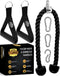 Tricep Rope Cable Attachment, 35" Pull Down Rope, Gym Equipment Cable Handles, Rope Attachment for Cable Machine