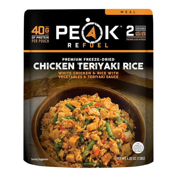Peak Refuel Chicken Teriyaki Rice | 40g Protein | 580 Calories |