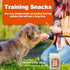 24OZ 4 1.5lb Amzey Chicken Wrapped Rawhides Dogs Treats, Rawhide Twist Chicken Hide Sticks, Puppy Training Snacks