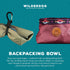 Wilderdog Backpacking Bowl - Holds Food & Water up to 64oz - Olive