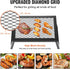 VEVOR Folding Campfire Grill, 18" Portable Camping Grates Over Fire Pit, Heavy Duty Steel Mesh Grate