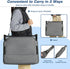 Stadium Seats with Back Support and Cushion, Folding Stadium Chair Includes Shoulder Strap and Cup Holder, Portable