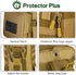 Pack Protector Plus Tactical Sling Bag Military MOLLE Crossbody (Patch Included)