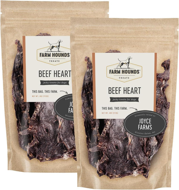 Farm Hounds - Beef Heart - Premium Natural Beef Heart Jerky for