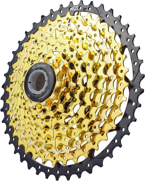 VG SPORTS Ultra-Light Bike Cassette | 8/9/10/11/12 Speed | 11-40T/11-42T/11-46T/11-50T/11-52T MTB