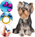 PET SHOW 300pcs Small Dog Hair Bows with Rubber Bands, Bulk Bowknot for Grooming