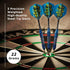 Viper Comix Steel Tip Darts, 22 Grams, High-Quality Game Equipment