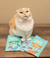 LOVE, NALA Natural Lickable Cat Treat Topper - Tuna & Salmon Collagen Mousse, Grain Free, 4 Pack 2 oz.