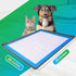 28 30 TidyFriend Dog Pee Pad Holder Tray Fits for x Wee Wee Pee Pads - Stable Grip, Raised Edges, Quick-Wipe Silicone