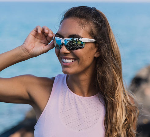 Track Sport Men & Women Sunglasses, Ideal for Baseball, Golf, Running, and Tennis