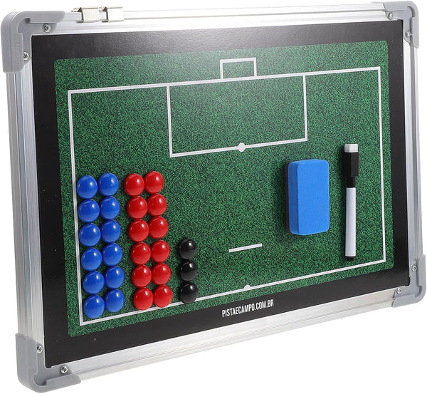 Football Coaching Board Soccer Training Whiteboard Aluminum Alloy Dry Erase Marker Board