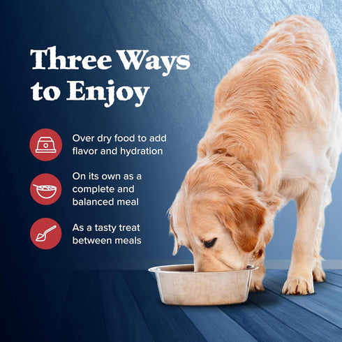 12.5-oz. (12 Count) Blue Buffalo Wilderness Wolf Creek Stew Wet Dog Food, High-Protein & Grain-Free, Made with Natural