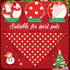 50 Accessories(31.5 21.7 21.) Abbylike Pcs Valentines Day Dog Bandanas Bulk Red and White Polka Dots Stripes Bandanas