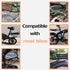 Rear Bike Rack with Quick Release Camp - Retractable Aluminum Alloy Bicycle Cargo Rack for 26"-29" Frames