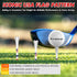 Premium Golf Tees - 5-Prong & 4-Prong Anti-Slip, 100-Pack for 360cc Drivers