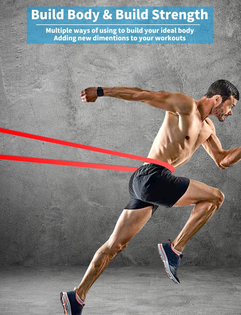 Pull Up Bands, Resistance Bands - Pull Up Assistance Bands Set for Men & Women, Exercise Workout Bands