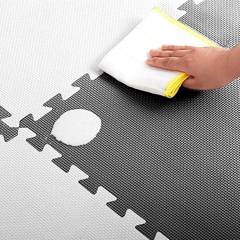 16 12" 12" 0.4" DEAYOU Tiles Interlocking Foam Mat Floor Tiles, x EVA Foam Puzzle Mat with Borders, Thick Soft