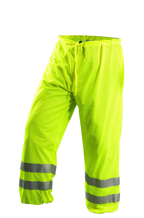 OccuNomix Mens Class / Mesh Single Tone Sports Reflective Gear, Yellow, 2X-Large 4X-Large