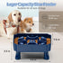 UPSKY Slow Feeder Dog Bowls, 2 in 1 Puzzle Bowl for Large Breeds, Blue Anti-Choking Interactive Feeding