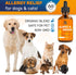 Dog Allergy Relief for Puppies & Adults, Cat & Dog Itching Skin Relief, 2 Oz Bottle, Organic Composition