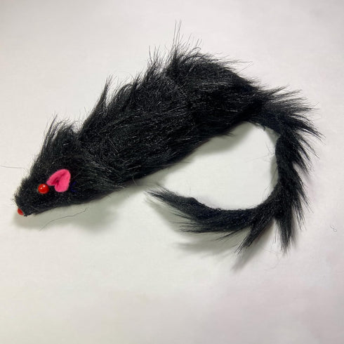 SPOT 11 Inches Shaggy Plush Ferret - Interactive Rattle and Catnip Fuzzy Toy for Indoor Cats and Kittens, Large Size