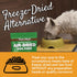 Real Meat Air Dried Dog Food with Real Beef - 2lb Bag of Grain-Free, High Protein Dog Food