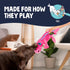 goDog Gators Durable Pink Squeaky Dog Toy, Large